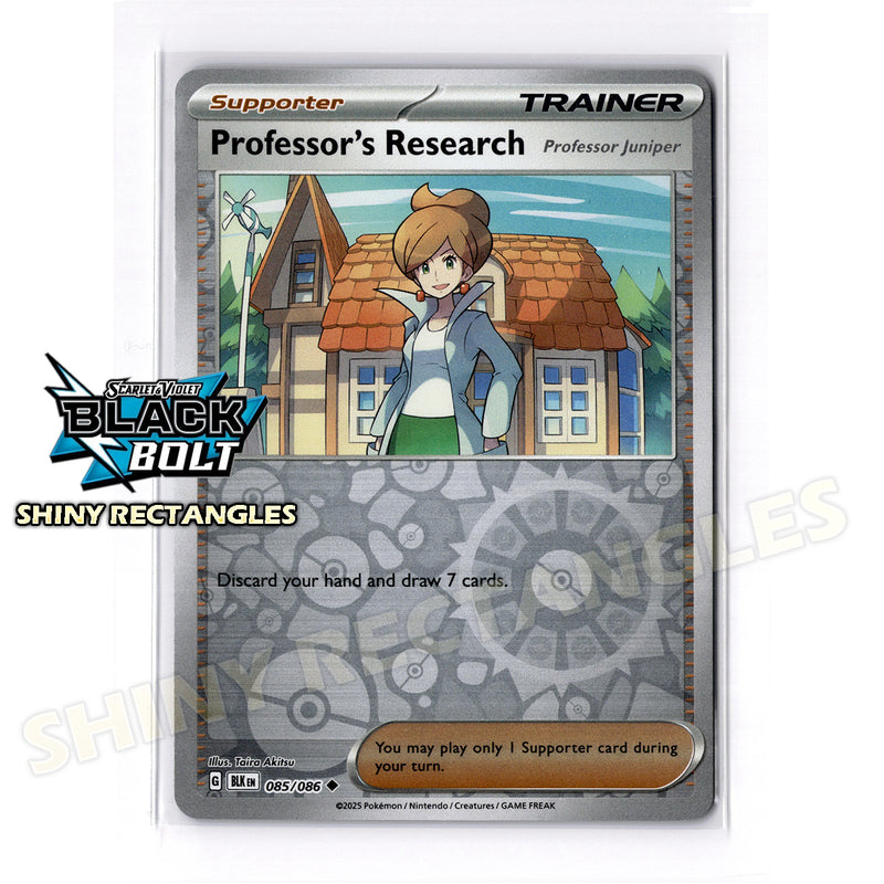 085/086 - Professor's Research - Reverse Holo