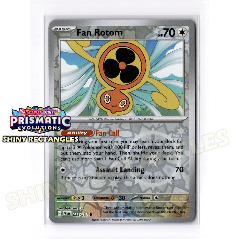 085/131 - Fan Rotom - Reverse Holo