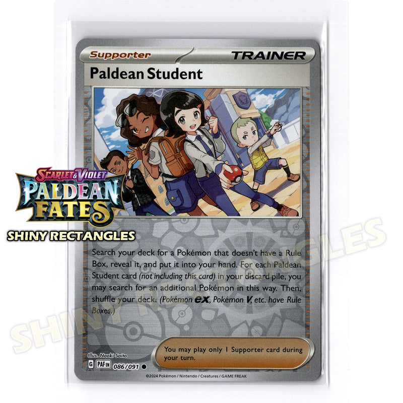 086/091 - Paldean Student - Reverse Holo