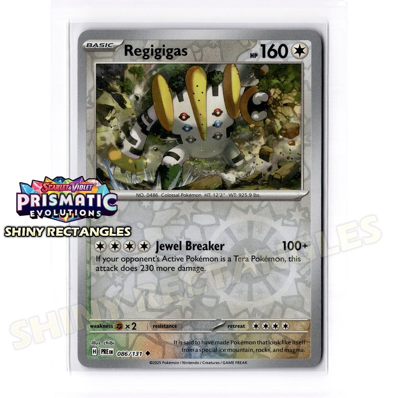 086/131 - Regigigas - Reverse Holo
