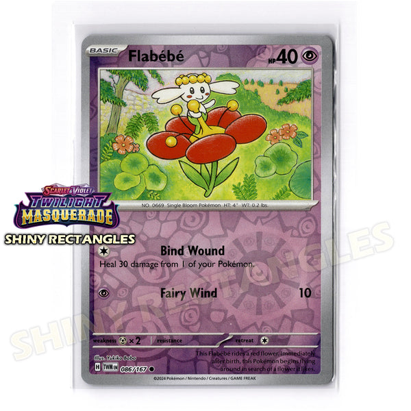 086/167 - Flabebe - Reverse Holo