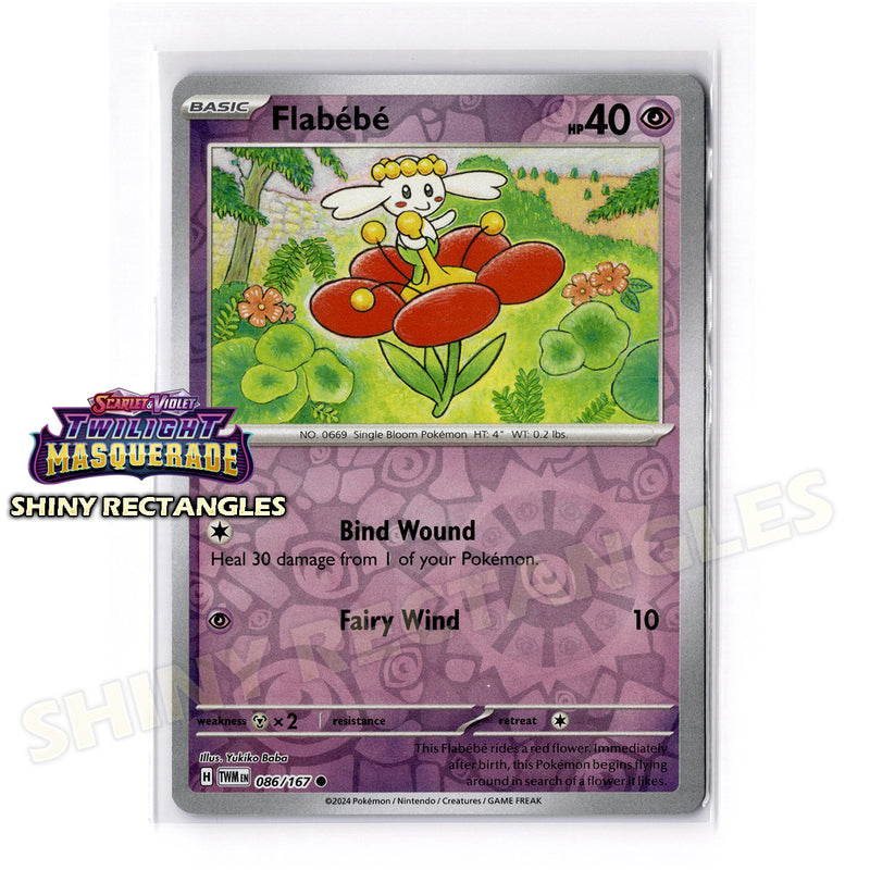 086/167 - Flabebe - Reverse Holo