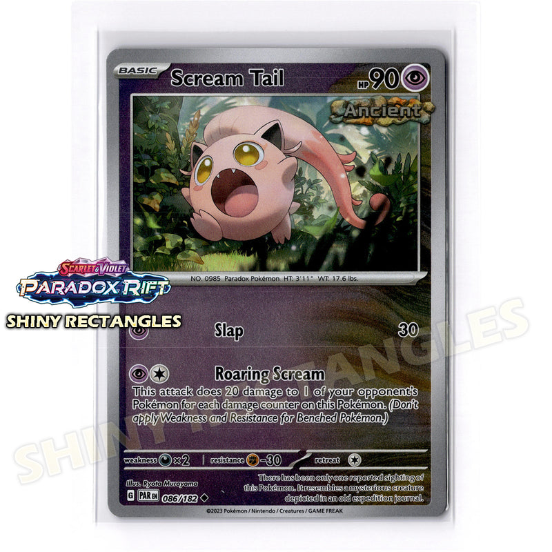 086/182 - Scream Tail - Reverse Holo