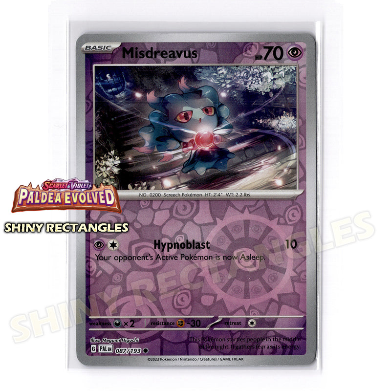 087/193 - Misdreavus - Reverse Holo