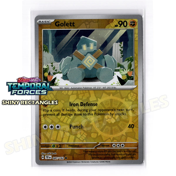 087/162 - Golett - Reverse Holo