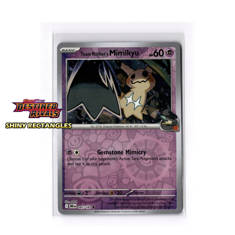 087/182 - Team Rocket's Mimikyu - Reverse Holo