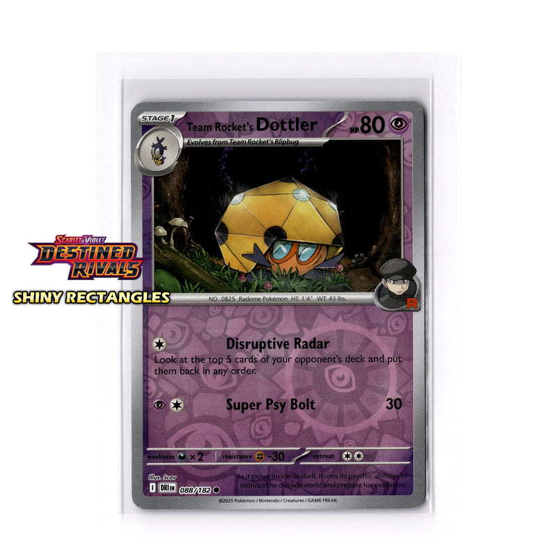 088/182 - Team Rocket's Dottler - Reverse Holo