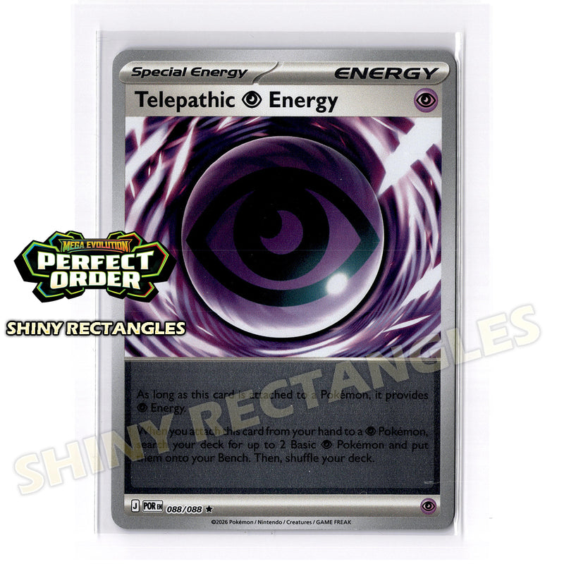 088/088 - Telepathic Psychic Energy - Reverse Holo