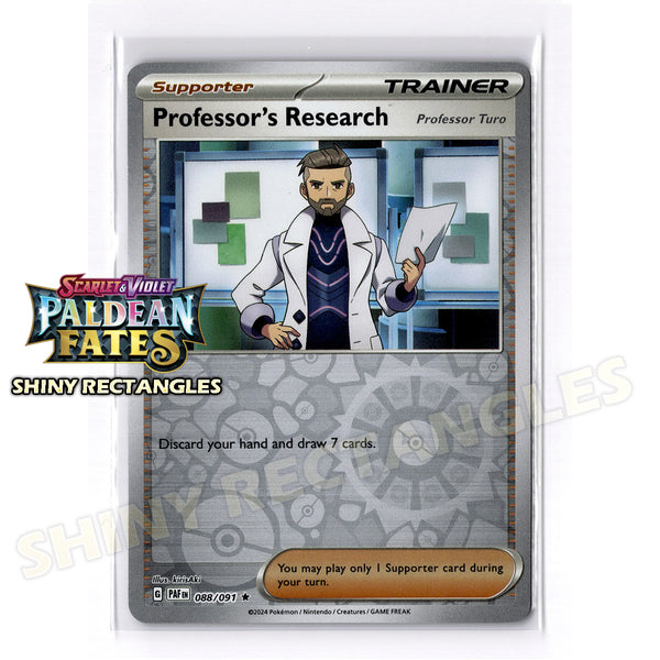 088/091 - Professor's Research - Reverse Holo