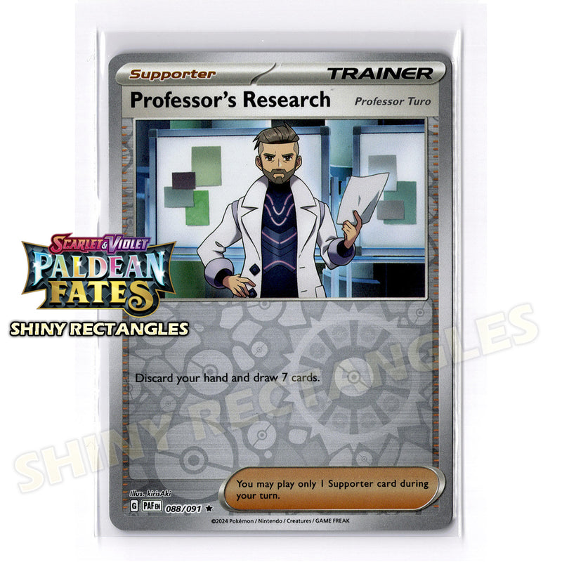 088/091 - Professor's Research - Reverse Holo