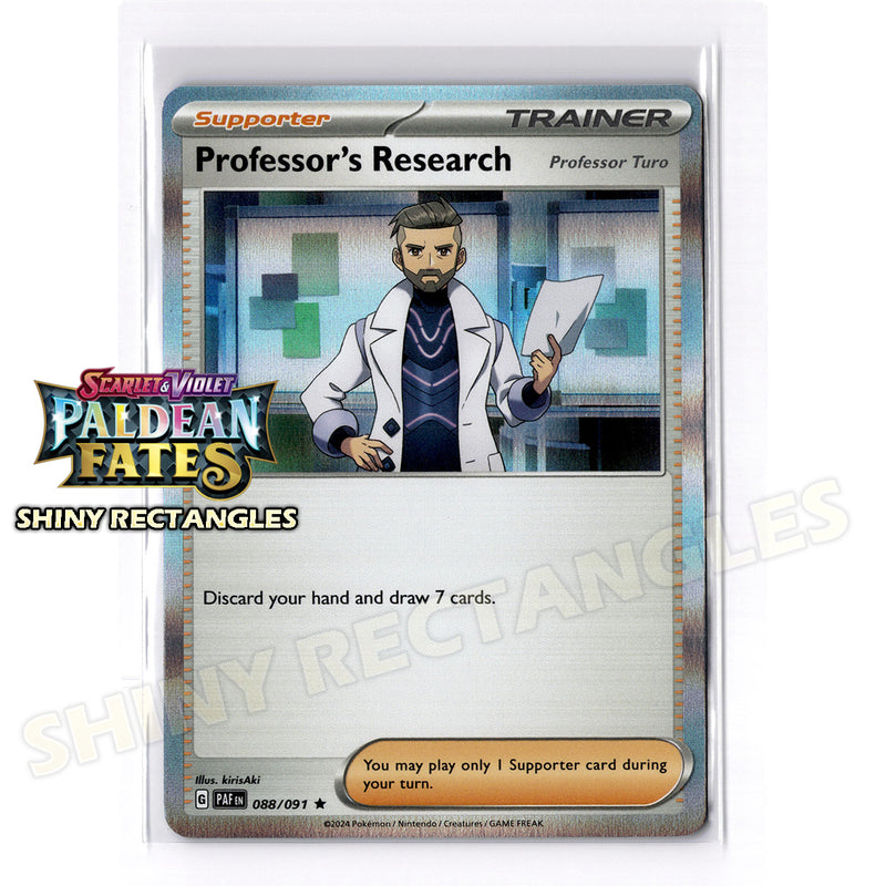 088/091 - Professor's Research - Holofoil