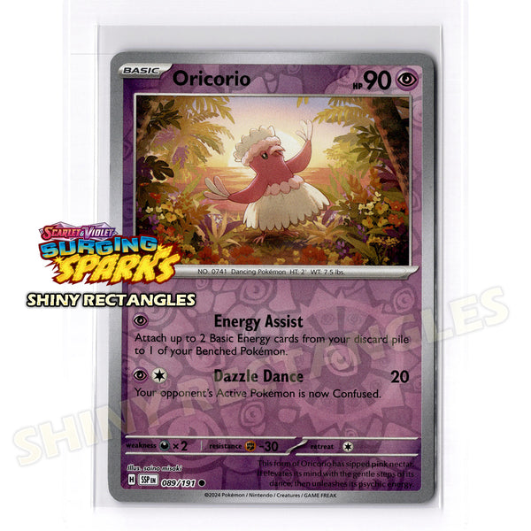 089/191 - Oricorio - Reverse Holo