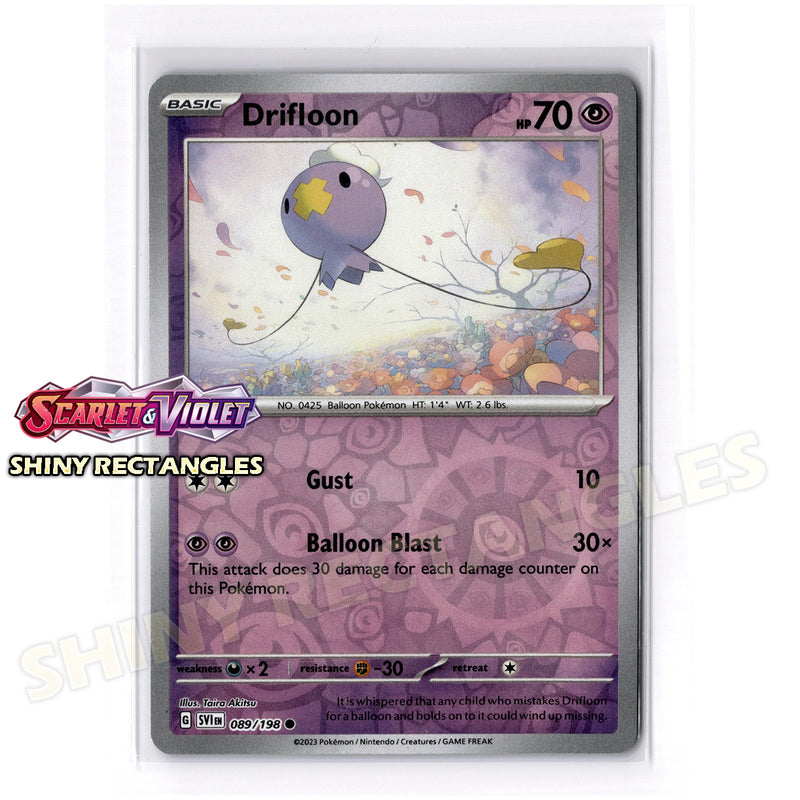 089/198 - Drifloon - Reverse Holo