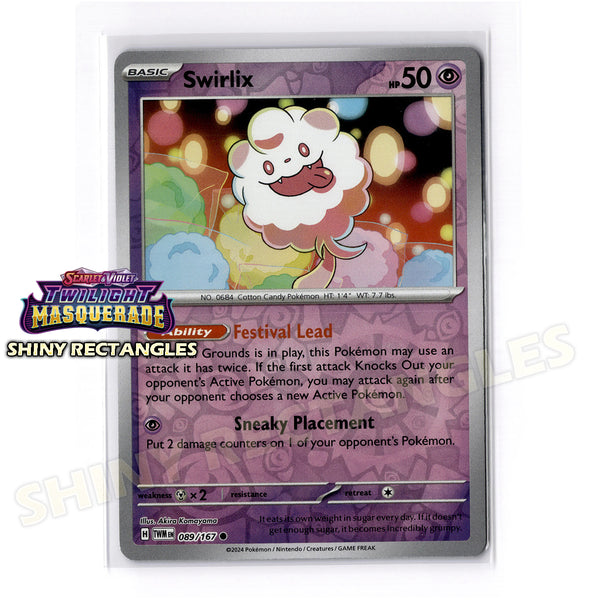 089/167 - Swirlix - Reverse Holo