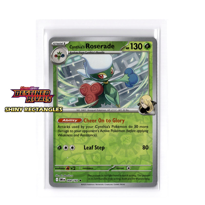 008/182 - Cynthia's Roserade - Reverse Holo