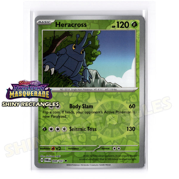 008/167 - Heracross - Reverse Holo