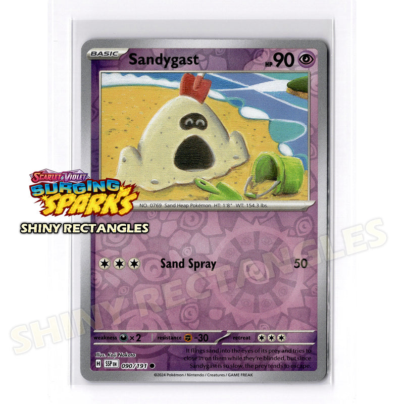 090/191 - Sandygast - Reverse Holo