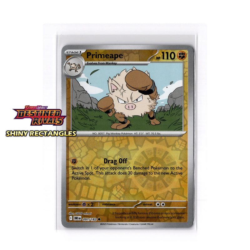 091/182 - Primeape - Reverse Holo