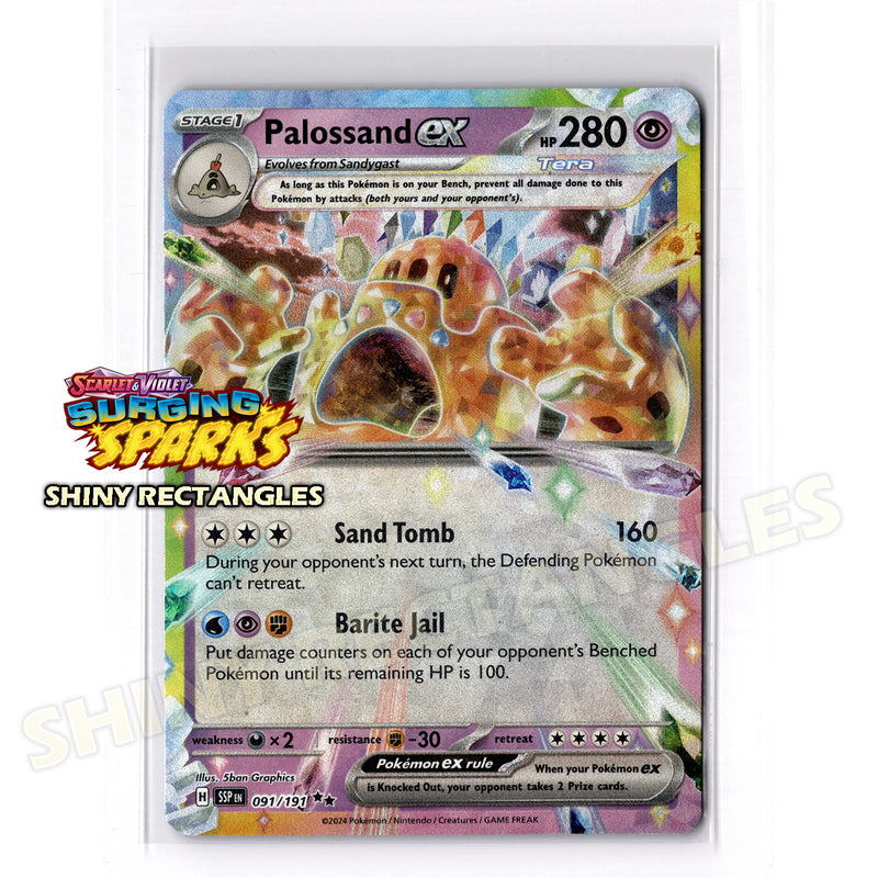 091/191 - Palossand EX - Holofoil