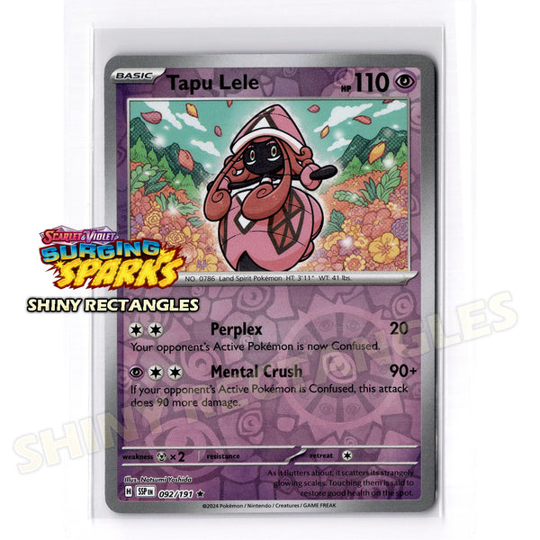092/191 - Tapu Lele - Reverse Holo