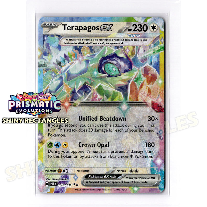 092/131 - Terapagos EX - Holofoil