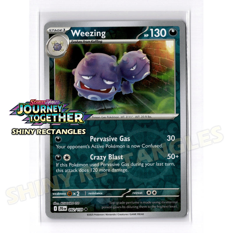 092/159 - Weezing - Reverse Holo