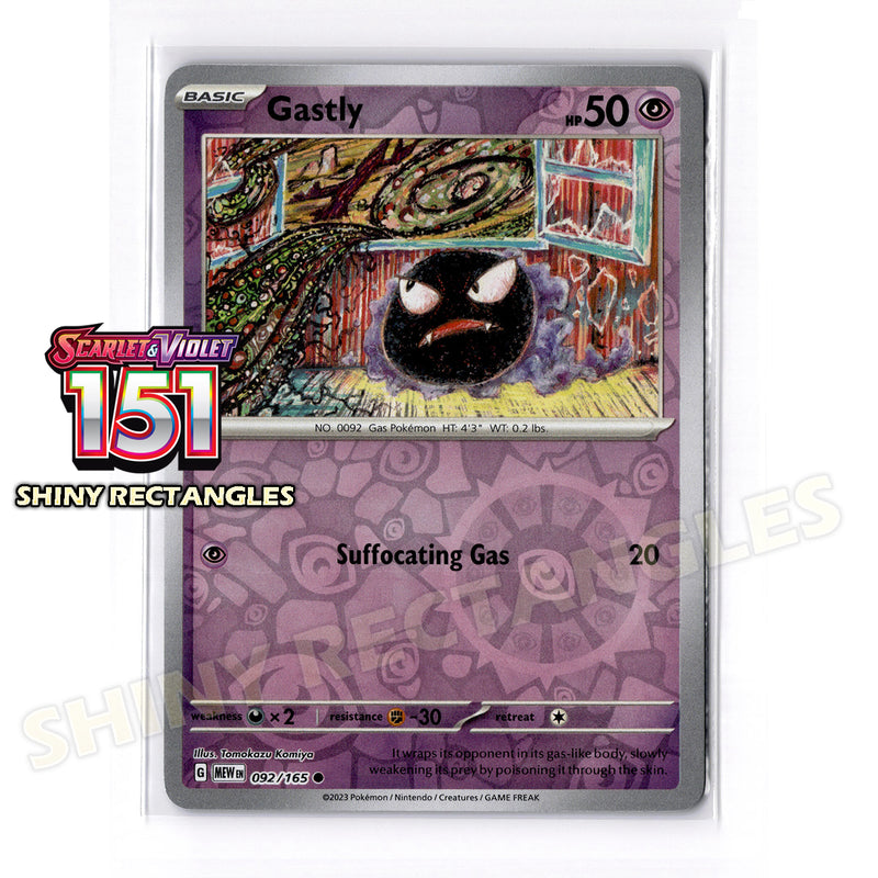 092/165 - Gastly - Reverse Holo