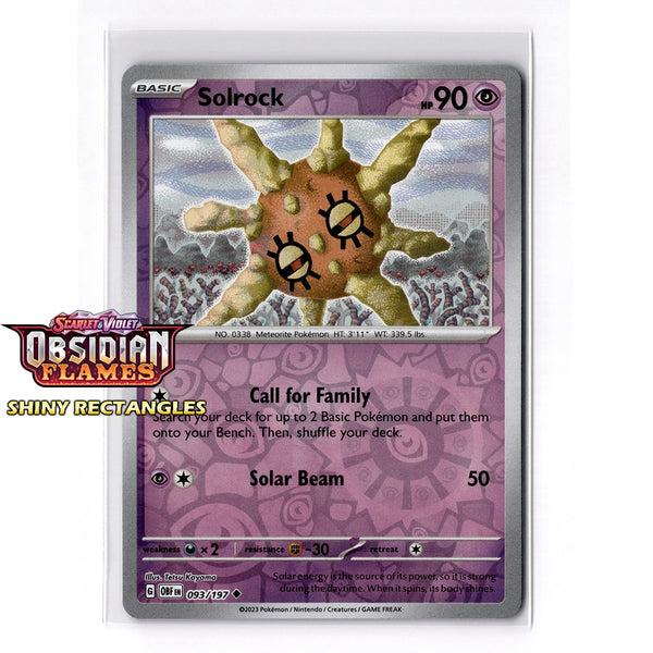 093/197 - Solrock - Reverse Holo
