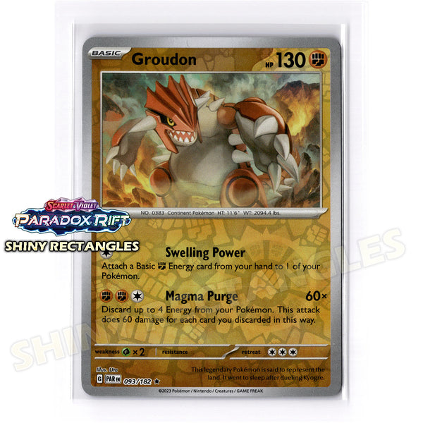 093/182 - Groudon - Reverse Holo