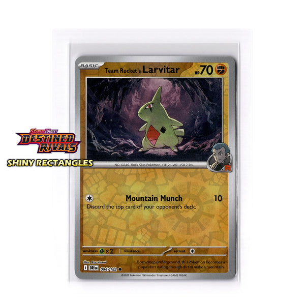 094/182 - Team Rocket's Larvitar - Reverse Holo