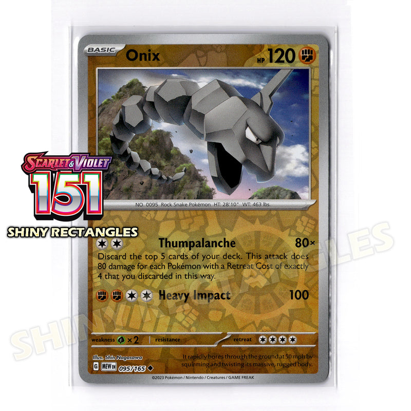 095/165 - Onix - Reverse Holo