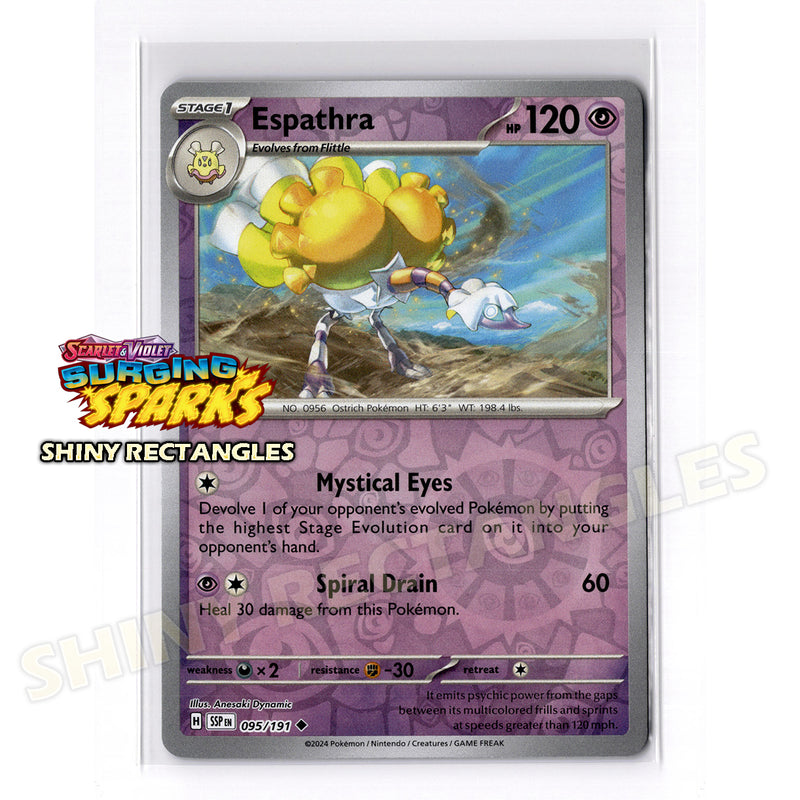 095/191 - Espathra - Reverse Holo