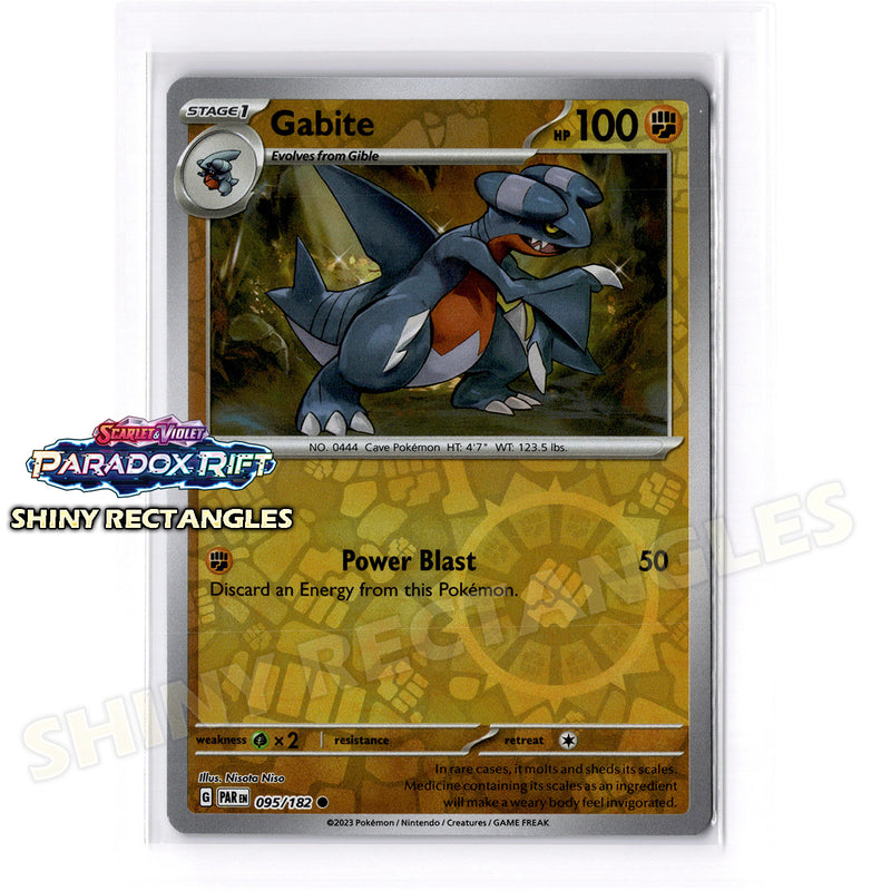 095/182 - Gabite - Reverse Holo