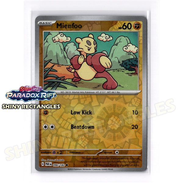 096/182 - Mienfoo - Reverse Holo