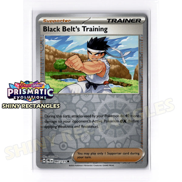097/131 - Black Belt's Training - Reverse Holo
