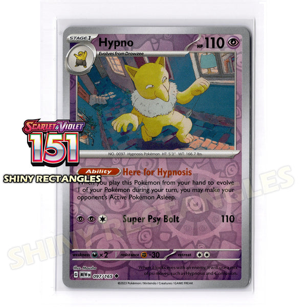 097/165 - Hypno - Reverse Holo