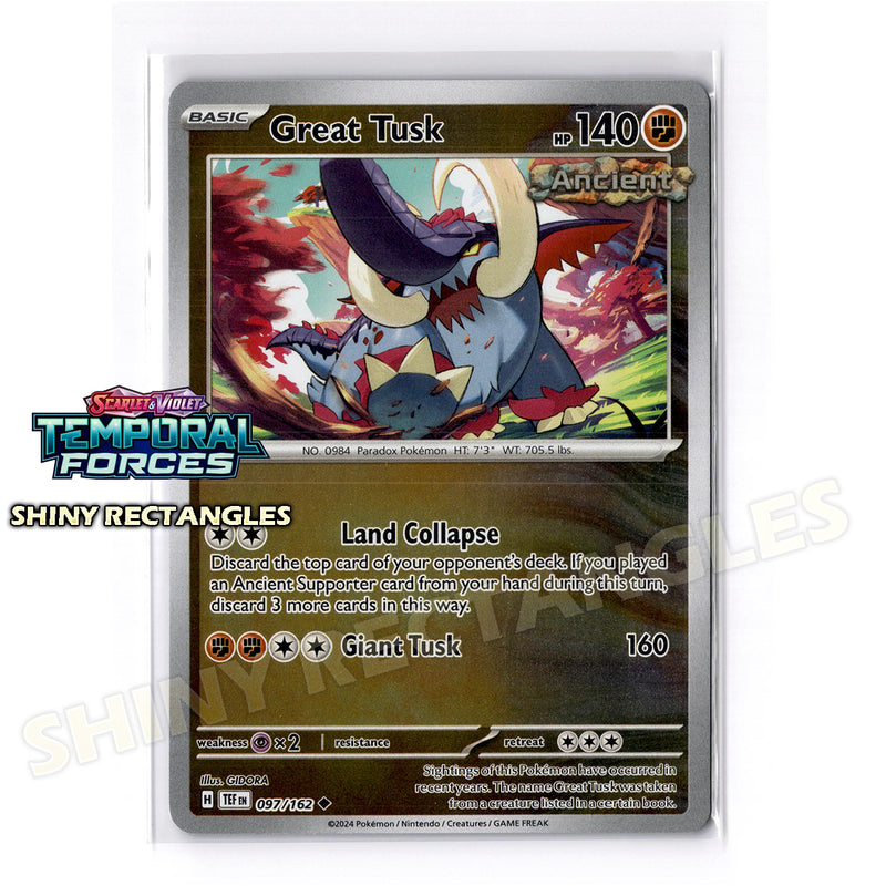 097/162 - Great Tusk - Reverse Holo