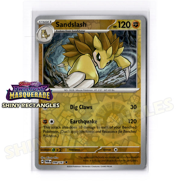 098/167 - Sandslash - Reverse Holo