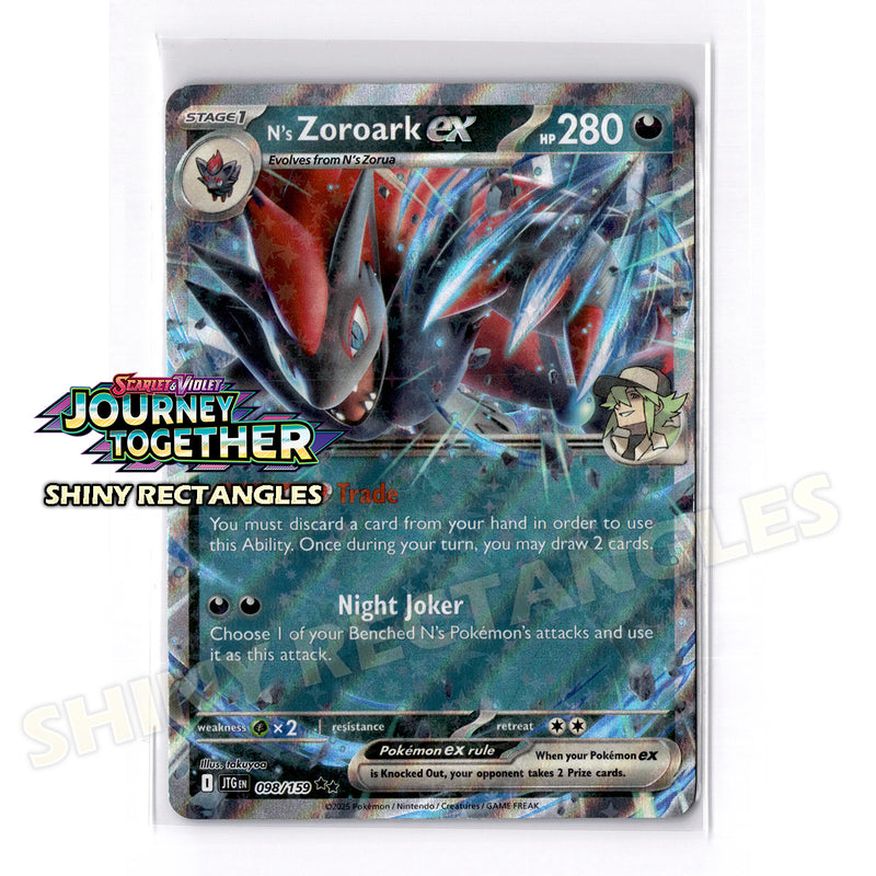 098/159 - N's Zoroark EX - Holofoil