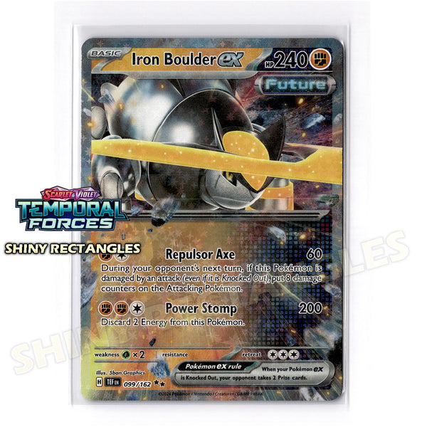 099/162 - Iron Boulder EX - Holofoil
