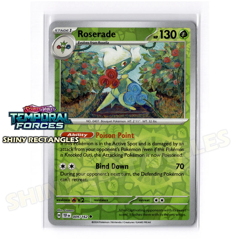 009/162 - Roserade - Reverse Holo