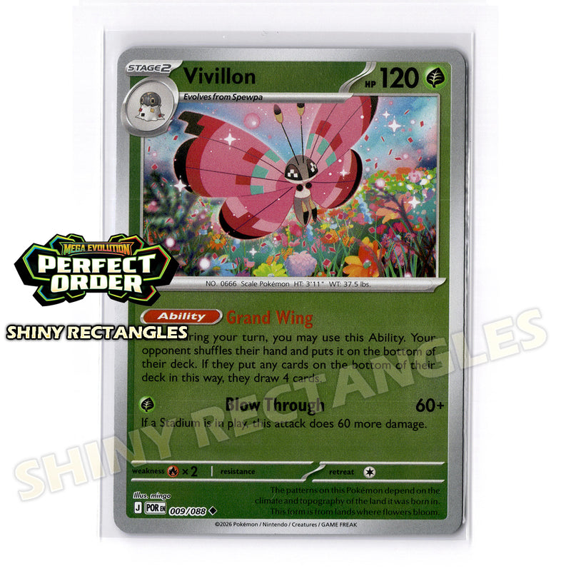 009/088 - Vivillon - Reverse Holo